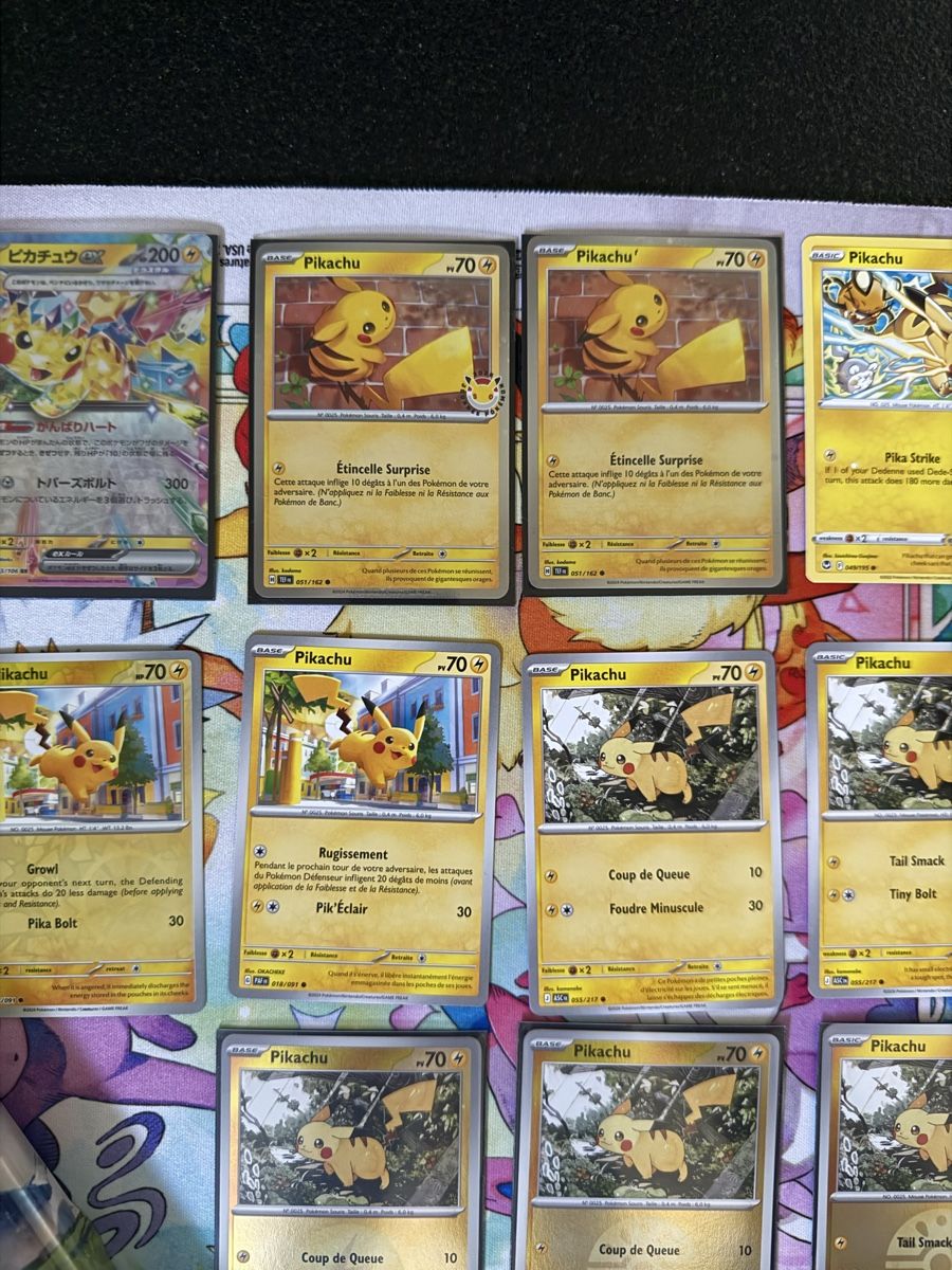 Pokémon Carte collezionabili: Pokémon - Lot Pikachu – Nuovo (secondo la descrizione) da Uvrier venduto da sauma85