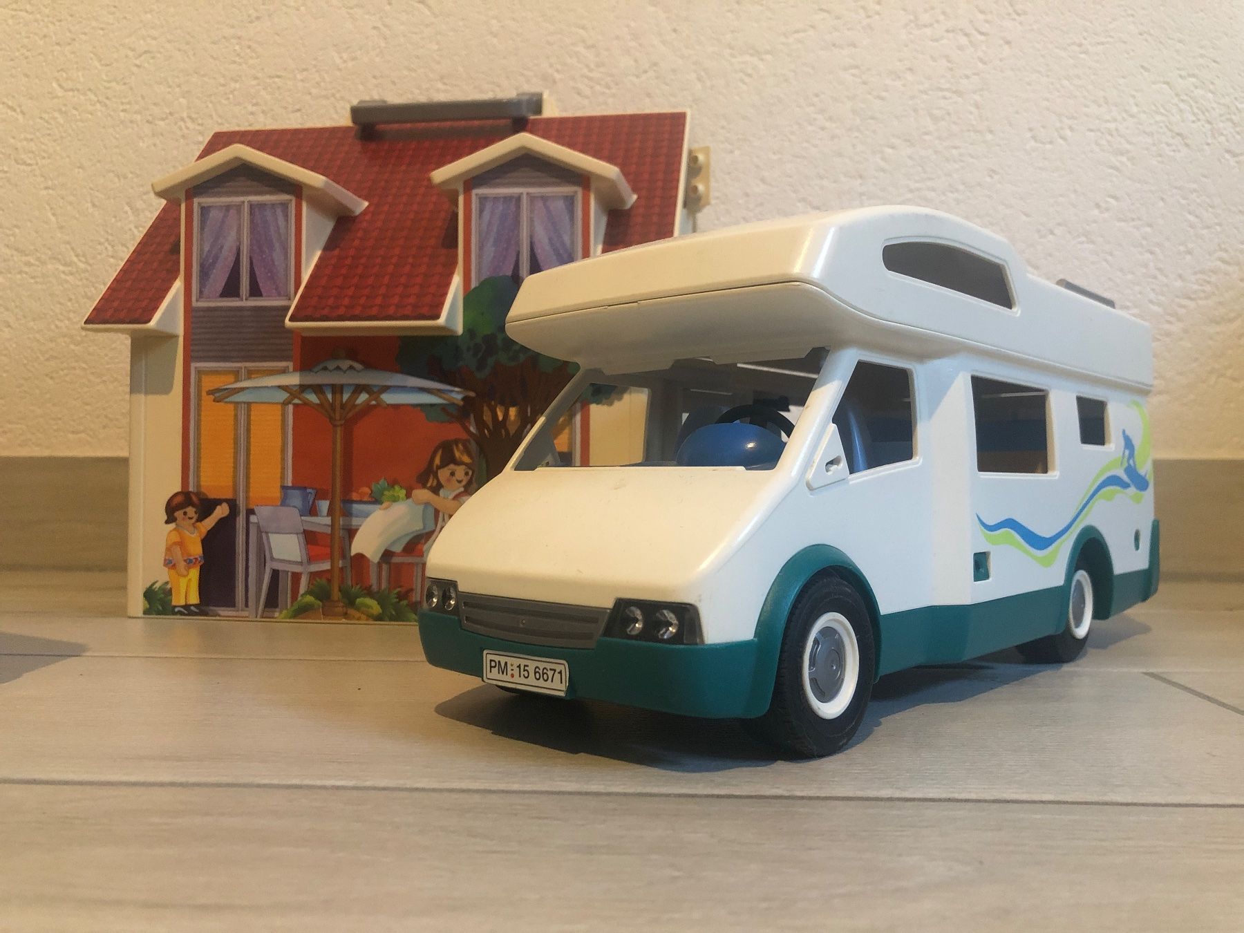 Playmobil Giocattoli: Playmobil Camper Wohnwagen Polizei Haus – Nuovo (secondo la descrizione) da allschwil venduto da Admin1456 3