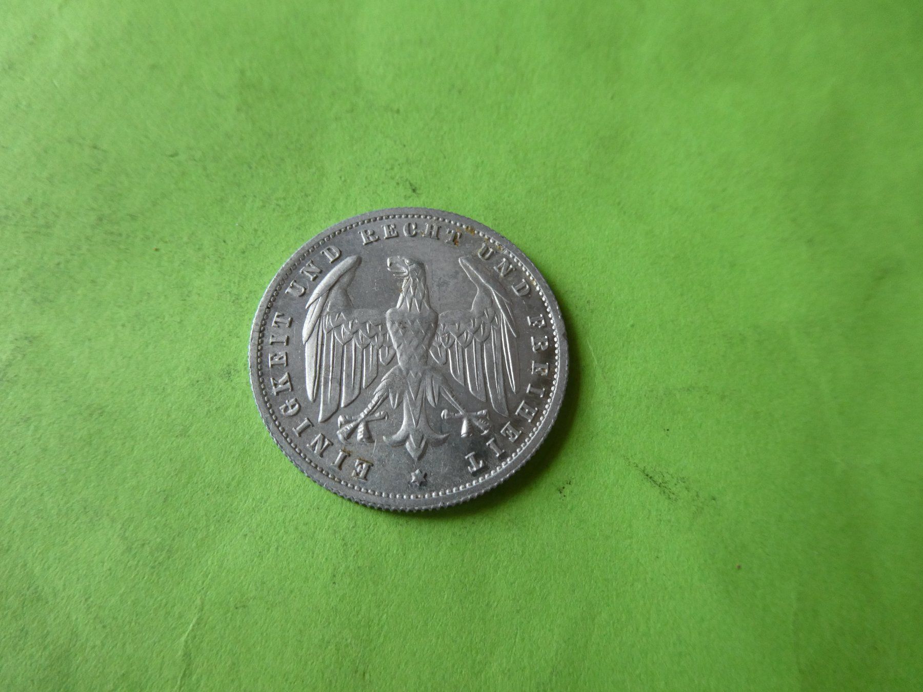 Tutti le monete: Dt. Reich 1923 A, 500 Mark - Alu – Usato da Hinterforst venduto da Rohusri 1