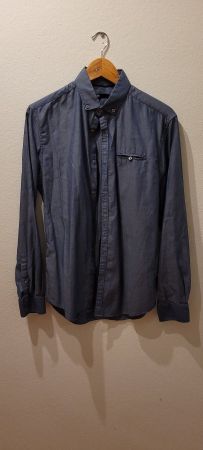 WE Fashion Hemd Blau Grösse M
