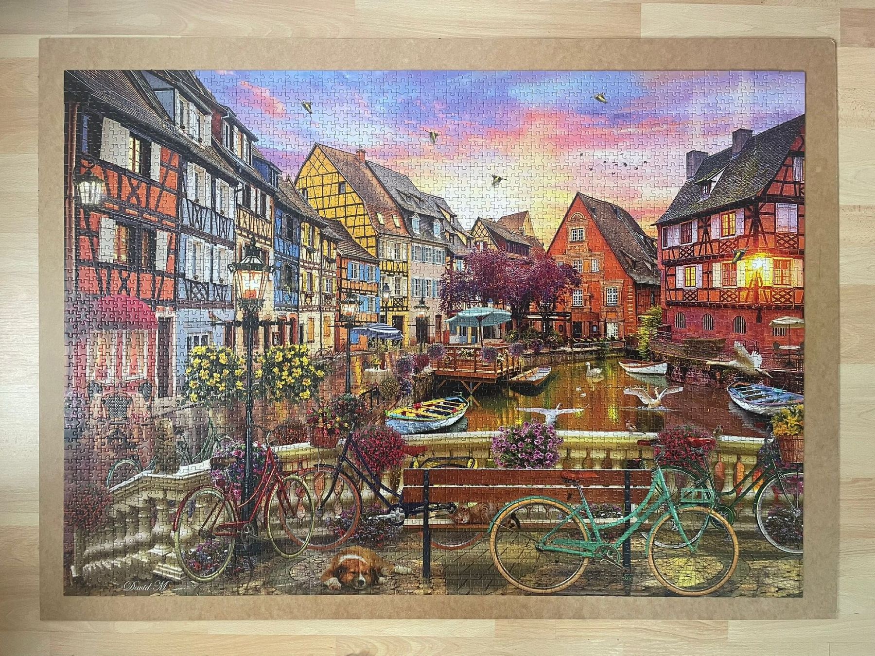 Educa Puzzles: Puzzle 3000 Educa Colmar - auseinandergenommen – Gebraucht aus winterthur von MEAhealingBrush 1