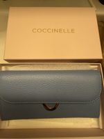 COCCINELLE Geldbörse hellblau Leder Neu