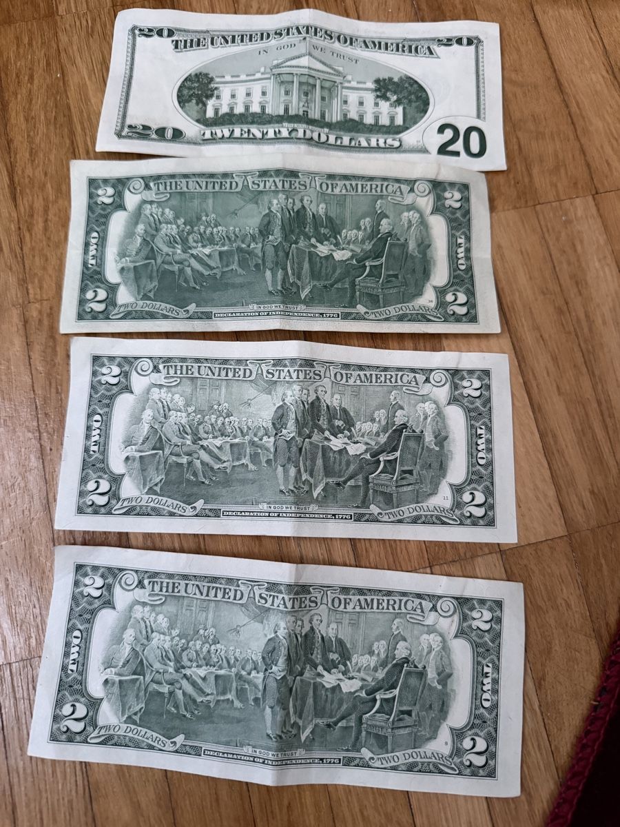 Banknoten: 26 Dollars US – Gebraucht aus Basel von nes_y79v 1
