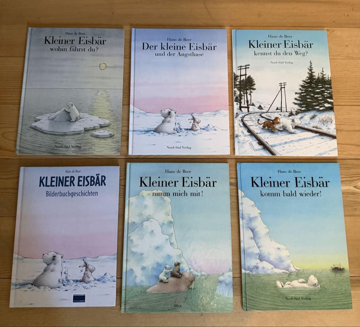 Libri: Kleiner Eisbär Hans de Beer Buchserie 6 Stk – Usato da Pratteln venduto da GinaLisa13