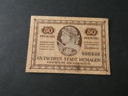 Dt. Reich, Remagen - Notgeldschein