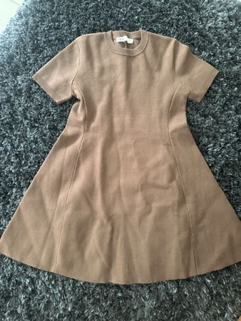 Zara Strickkleid braun Gr. S für Frühling/Sommer - Chic & be