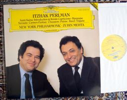 Ravel Saint-Saëns Itzhak Perlman Mehta Sarasate Chausson RAR
