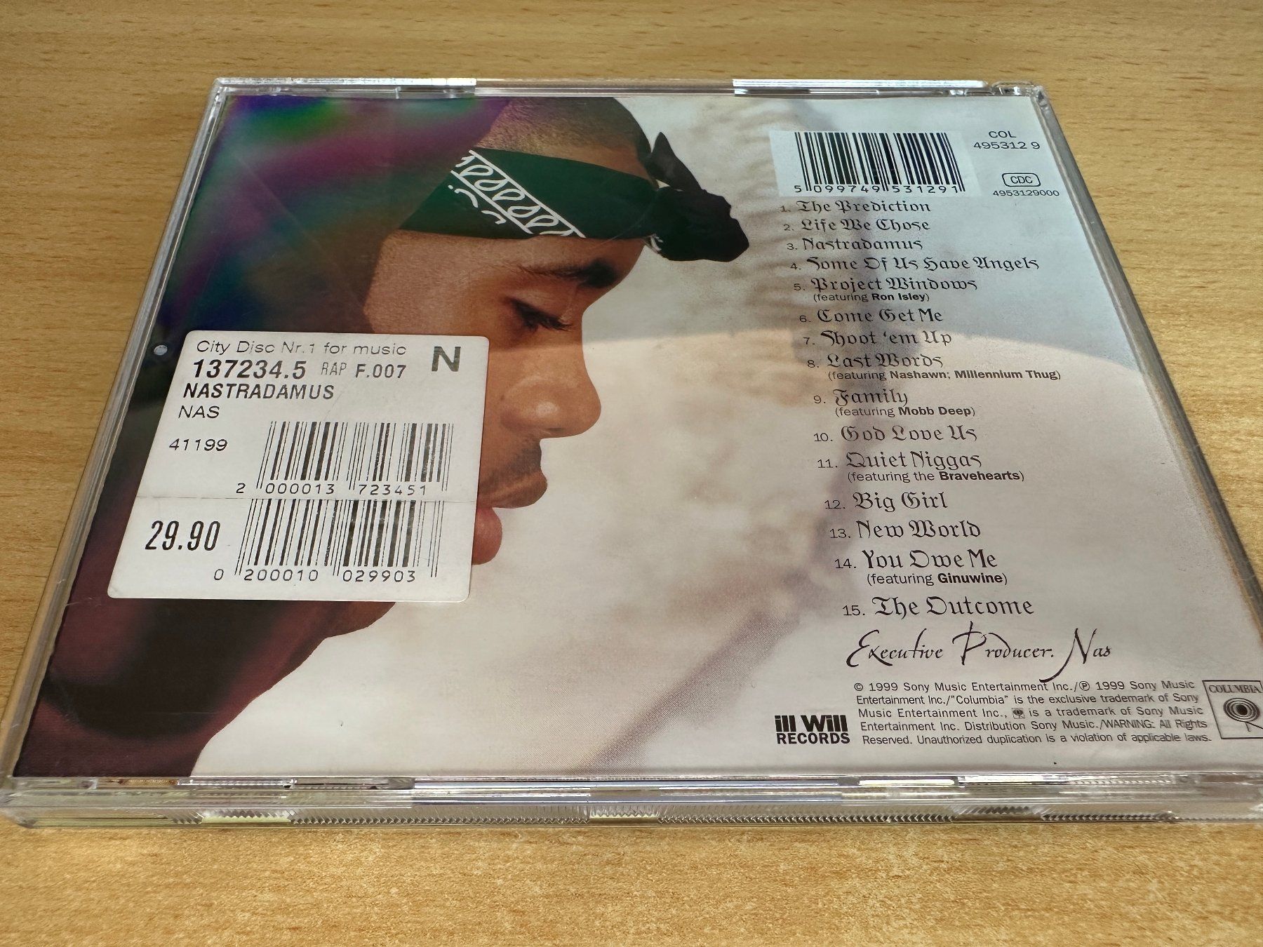CD: Nas – Nastradamus – Usato da Rikon im Tösstal venduto da Alpenmutz 1