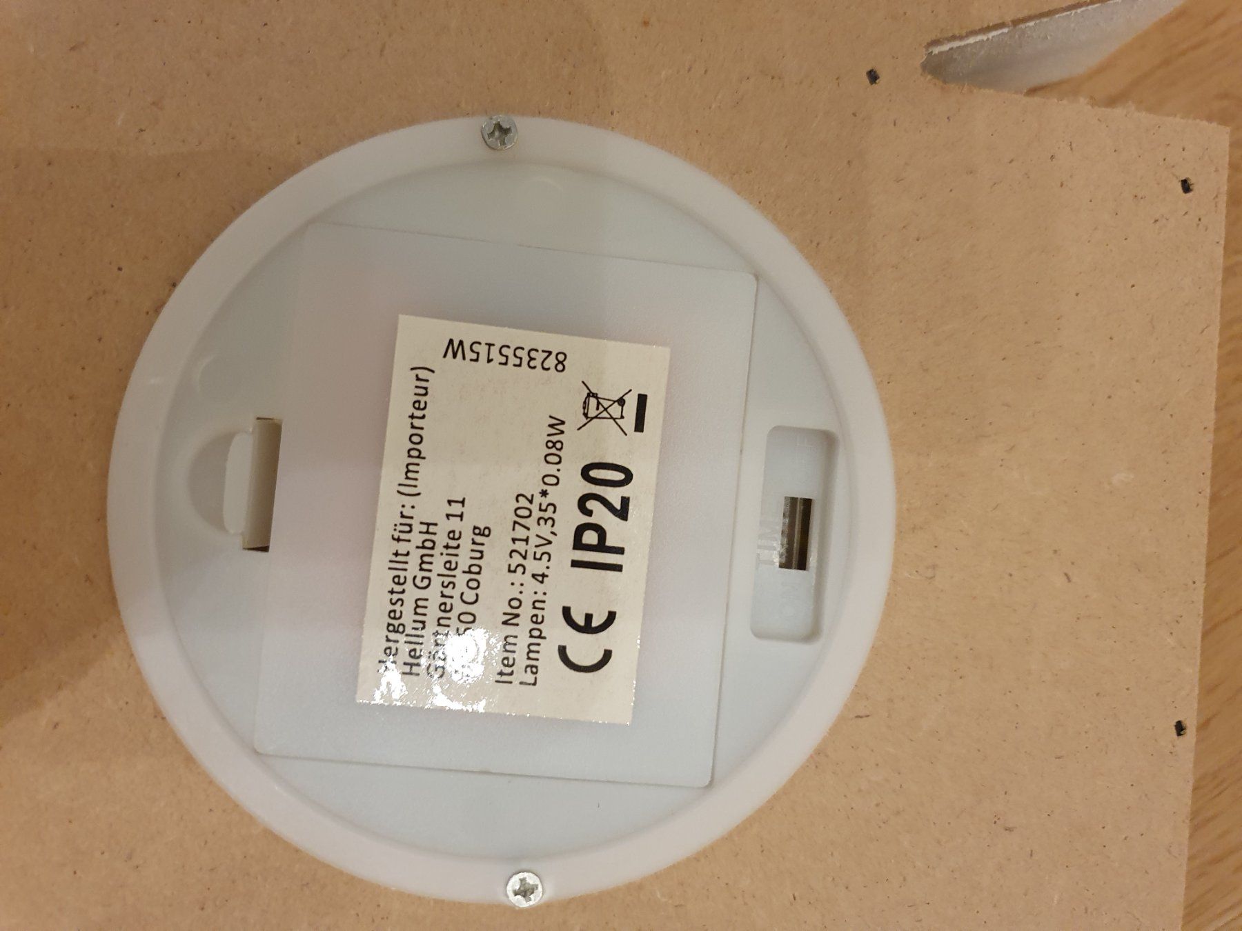 Ghirlande e barre luminose: LED Holzschriftzug MERRY warmweiss mit Batterien & Timer – Nuovo (secondo la descrizione) da Heinrichswil venduto da frankie19860 4