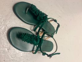 Sandalen Barbara Bellini grün Grösse 37