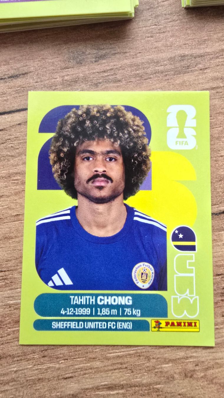 Panini Carte collezionabili: Panini WM 2026 Curacao Tahith Chong – Nuovo (secondo la descrizione) da Seewen SZ venduto da mads_around