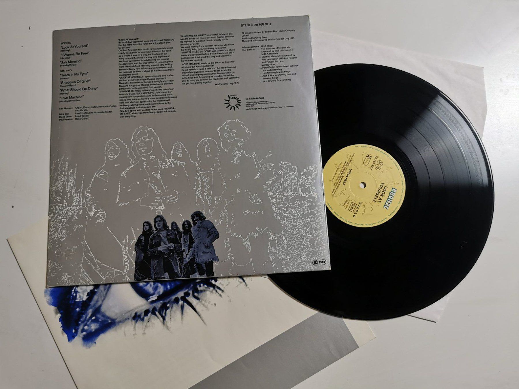 Dischi in vinile: Uriah Heep - Look at yourself – Usato da Grafenried venduto da Jukebox70 1