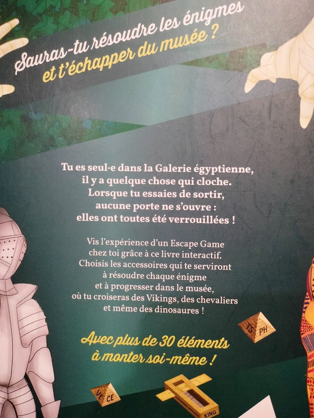 Libri: Opération Muséum - 24 Énigmes À Résoudre Pour T'échapper – Usato da Cortaillod venduto da rozinna 1