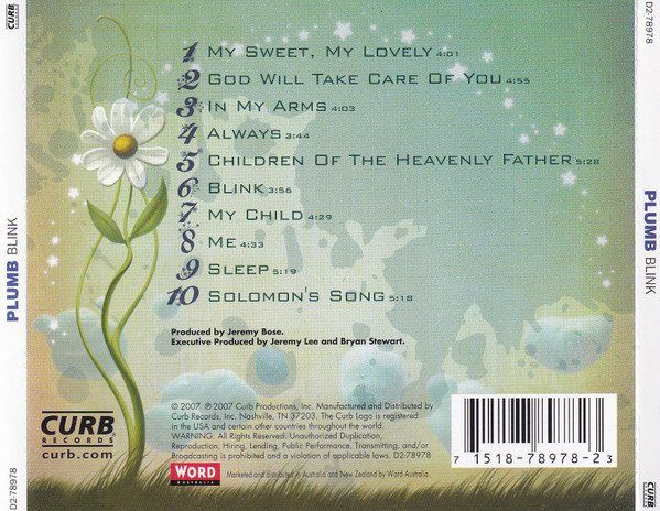 CD: Plumb - Blink – Usato da Uzwil venduto da visions77 1