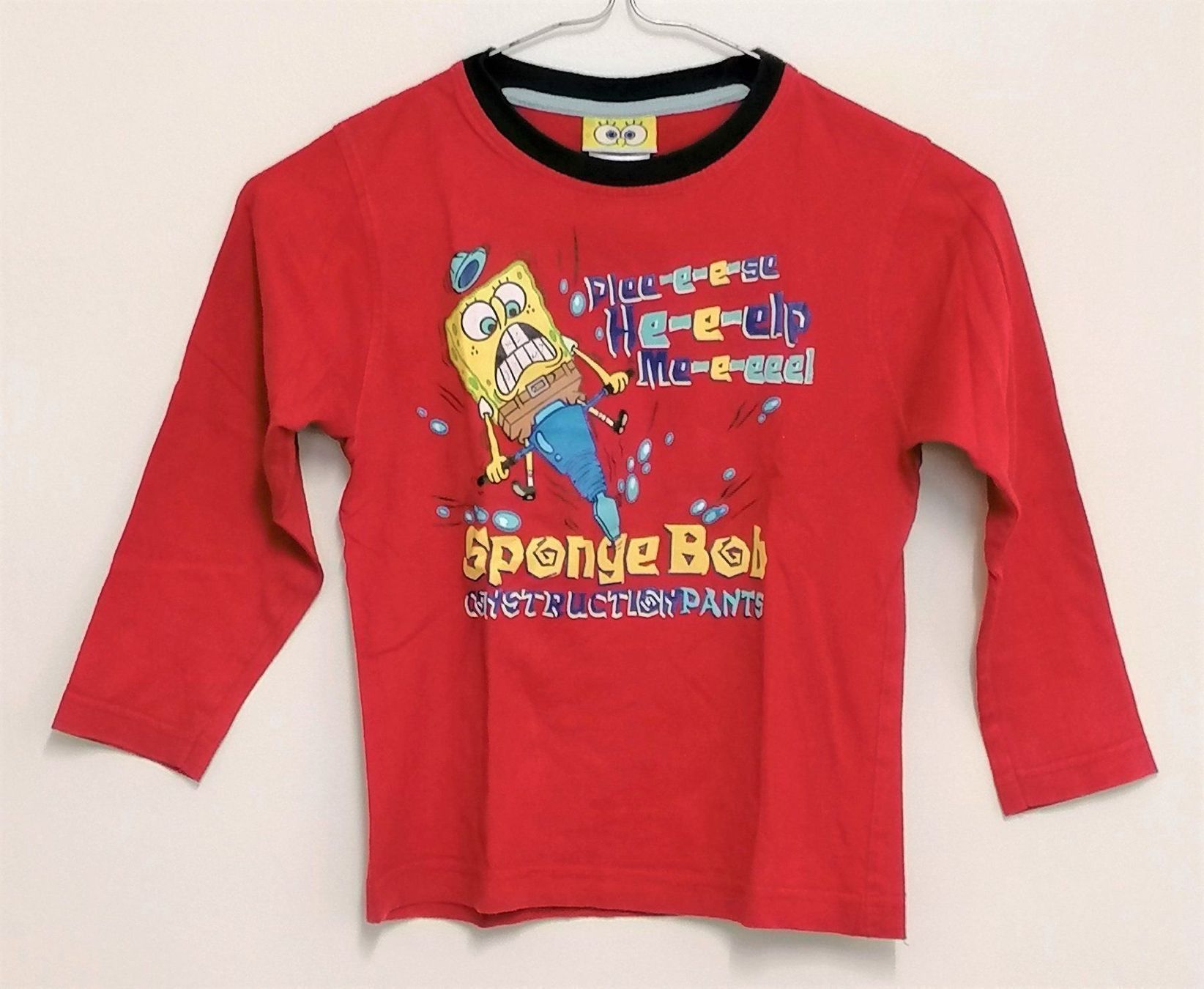 Camicie, T-shirt & Polo: SpongeBob Langarm T-Shirt Hammer – Usato da Reinach BL venduto da fliegenrolli