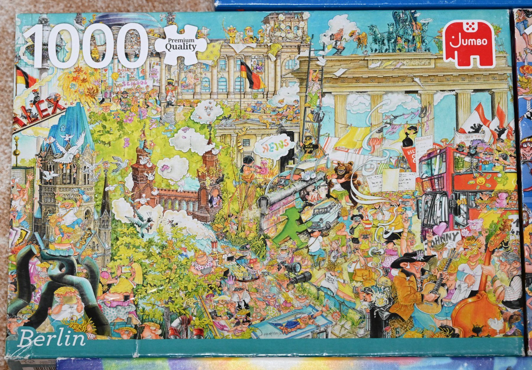 Educa Puzzle: 4  Div. JUMBO/EDUCA/WHITE MOUNTAIN 1000er /2000er Puzzles – Usato da Horn venduto da Atlanch 2