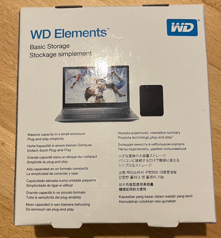Western Digital Disques durs: WD Elements Festplatte 1 TB – D'occasion à Zürich par Drech 1
