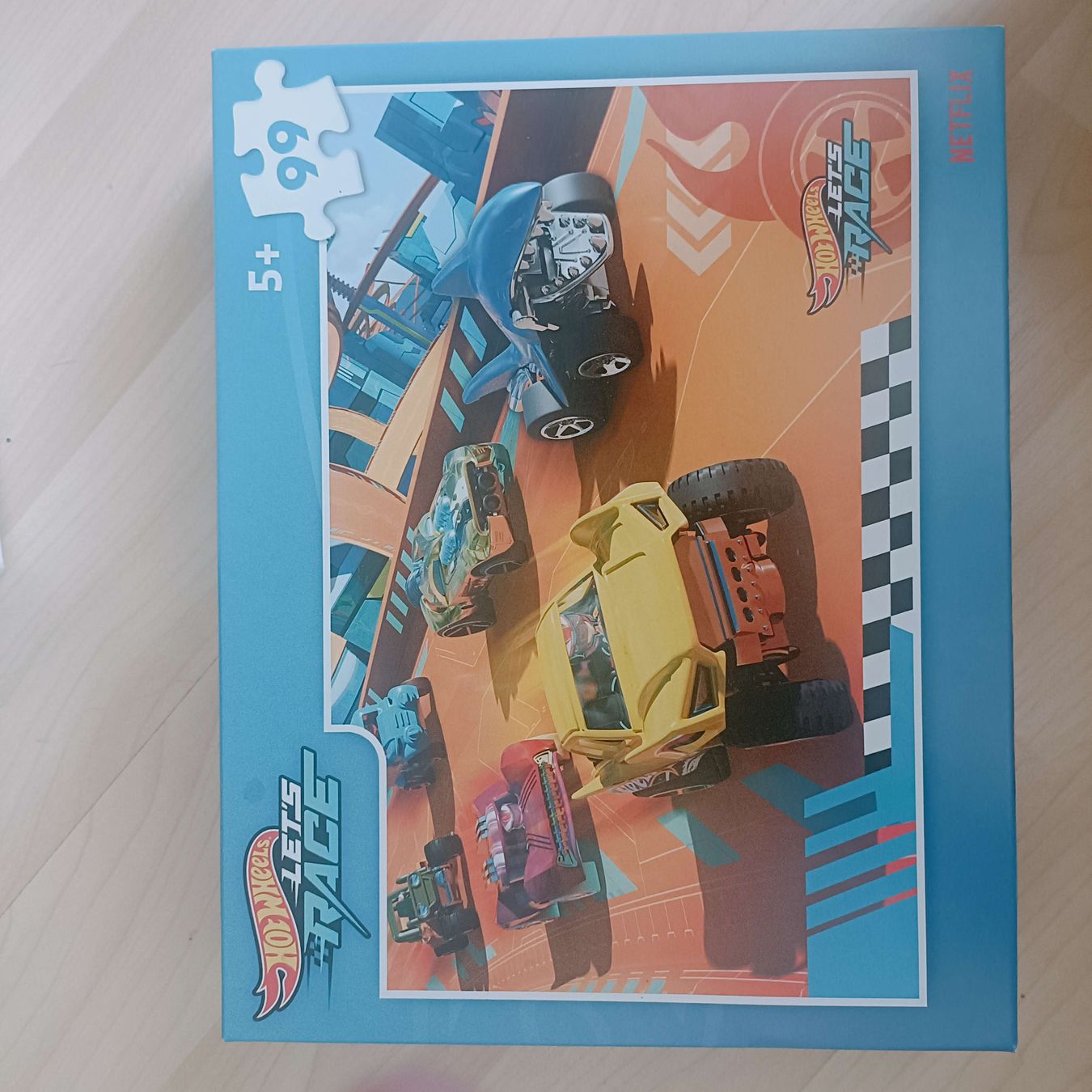 Puzzles: Hot Wheels Lets Race Puzzle 99 Teil neu – Neu und originalverpackt aus Rotkreuz von mar_wn5h