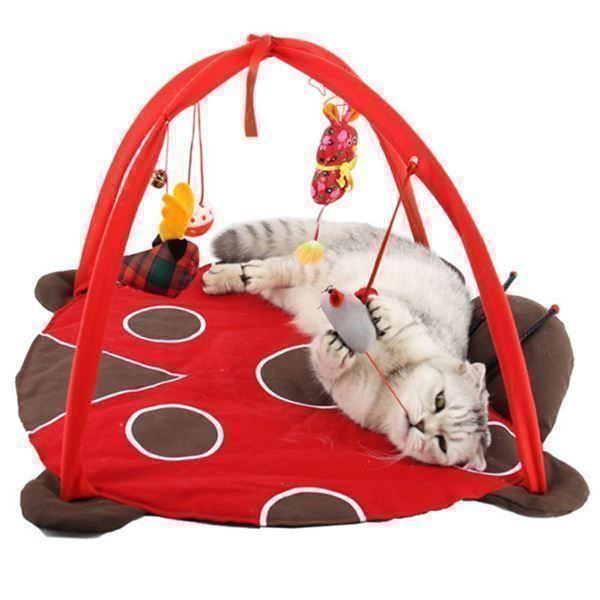 Tappeto da gioco: KATZEN SPIELDECKE - SPIELMATTE - MARIENKÄFER MATTE – Nuovo e nell'imballaggio originale da Kriens venduto da swissgadget 1