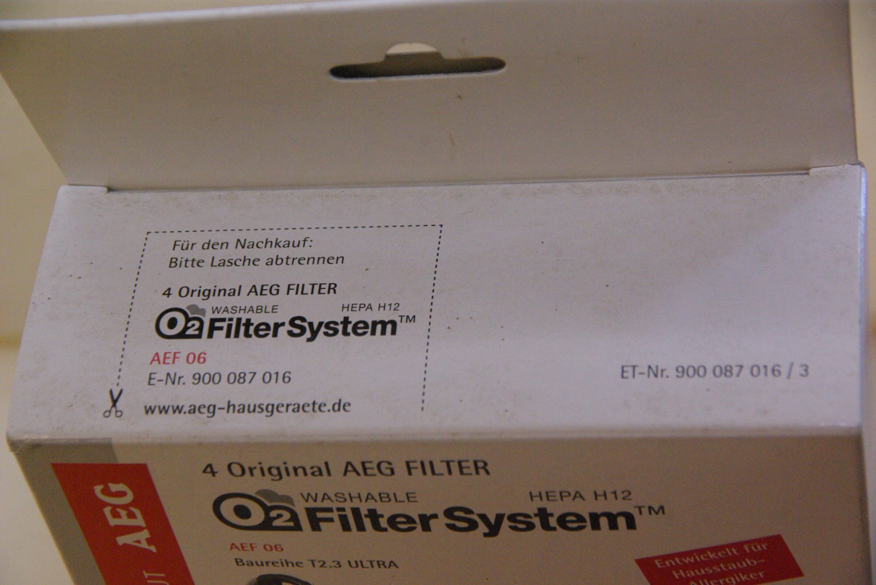 Altro per la casa: AEG Original Filter O2 Filter System – Nuovo e nell'imballaggio originale da Herisau venduto da Cevianer1844 2