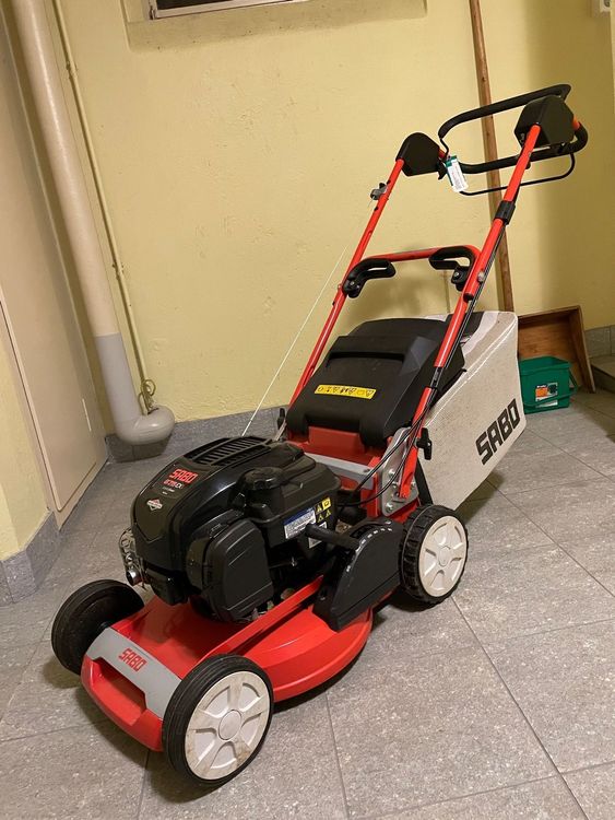 SABO BenzinRasenmäher 43A Economy mit Antrieb Kaufen auf Ricardo