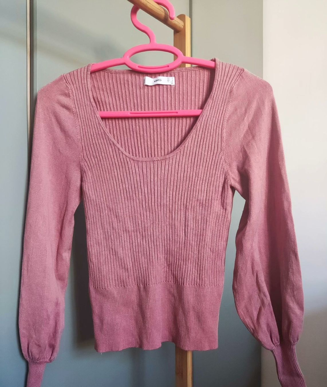 Mango Top: Mango Strickpullover, Grösse S, Altrosa - Herbst-Look! – Usato da Zürich venduto da Sakura888