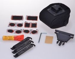 Velo Pneu-Pannenwerkzeuge 18teil in Tasche+Klickbefestigung
