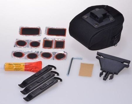Velo Pneu-Pannenwerkzeuge 18teil in Tasche+Klickbefestigung