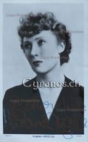 Muriel Angelus (1909-2004) Schauspielerin - Autogramm