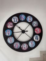 Wunderschöne Wanduhr Shabby Chic Look 120cm