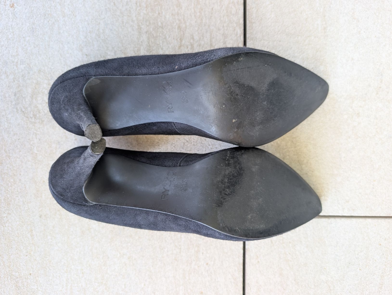 Damenschuhe: Elegant Navy Blu Suede Pumps – Gebraucht aus Lachen SZ von joa_rf9n 5
