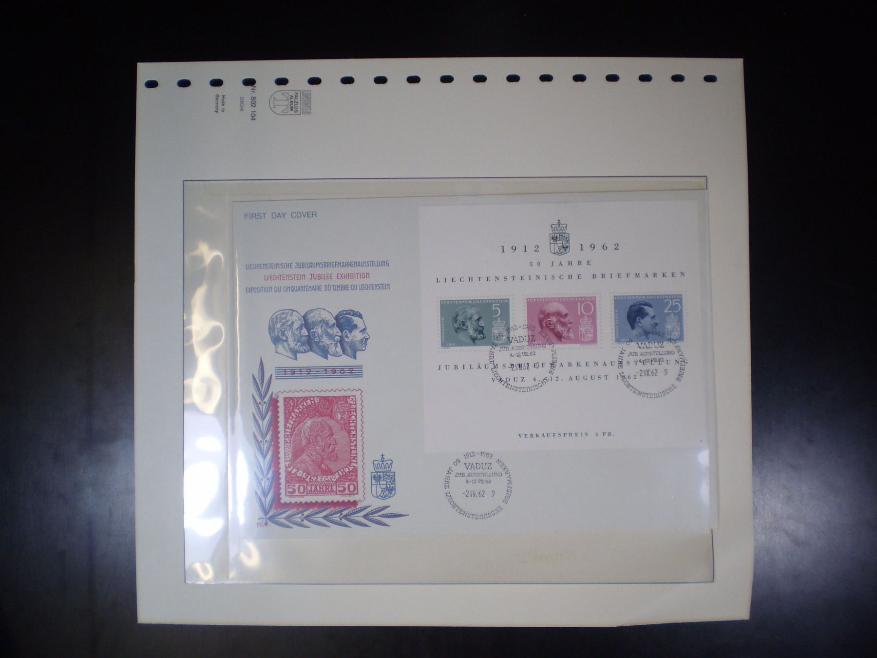 Tutti i francobolli: Briefmarken /  FDC Liechtenstein – Usato da Lenzburg venduto da strebeck 5
