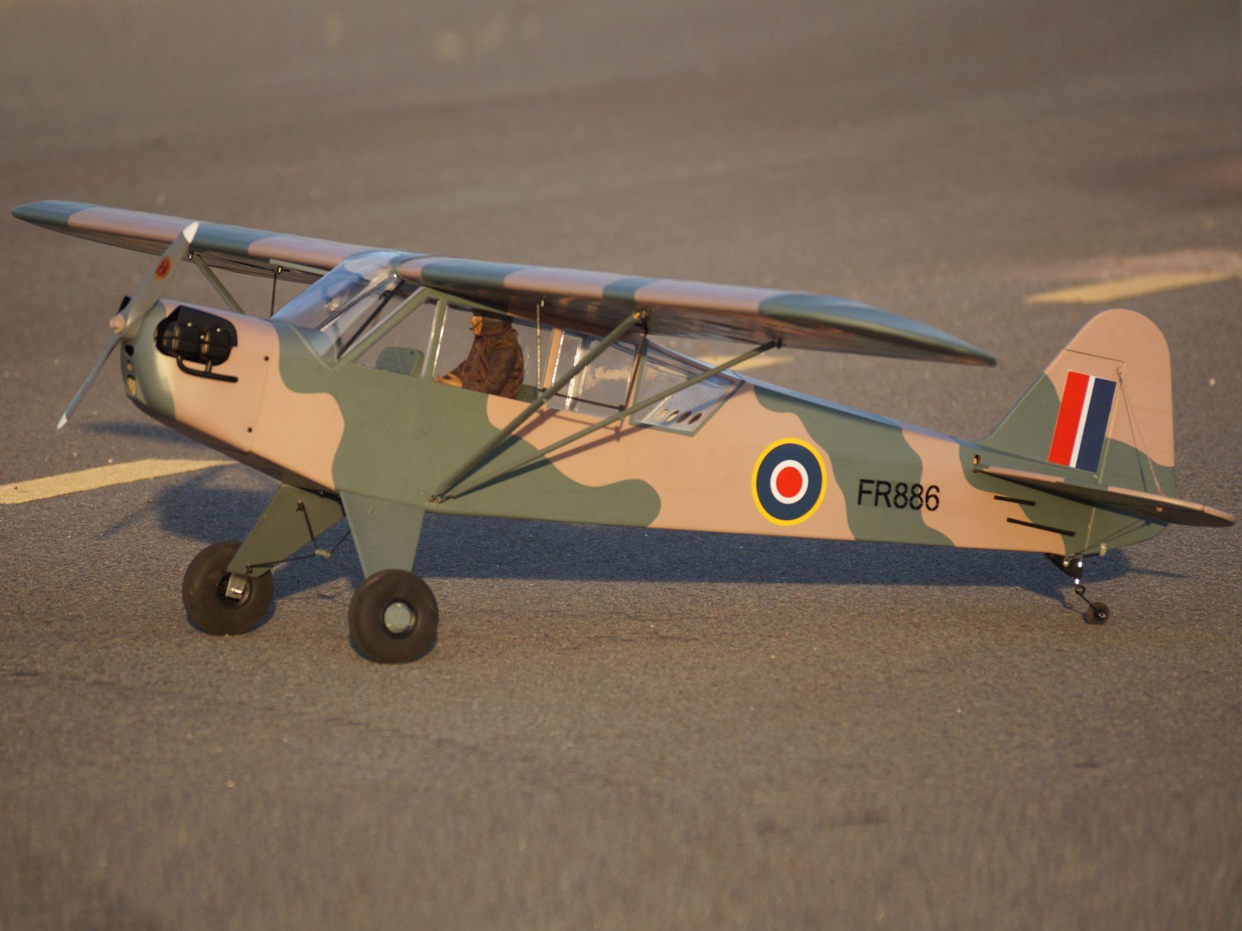 Navy Cub Piper L-4 Grasshopper, Spw 2400mm, ARF, VQ-Models (Neu und ...