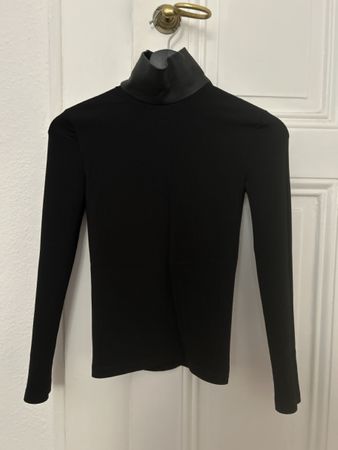 Lambskin Helmut Lang Turtleneck szXS NP 850
