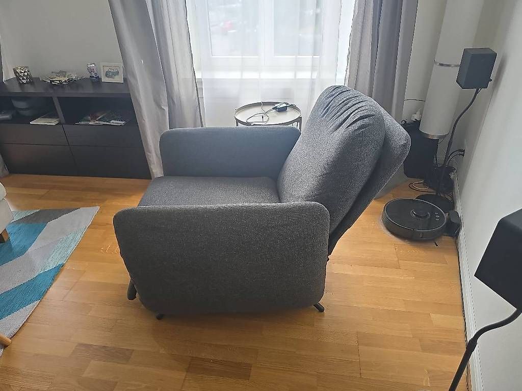 Ikea Poltrone: Ikea Sessel grau / Gray armchair  CHF 35 – Usato da Zürich venduto da Alisander 1