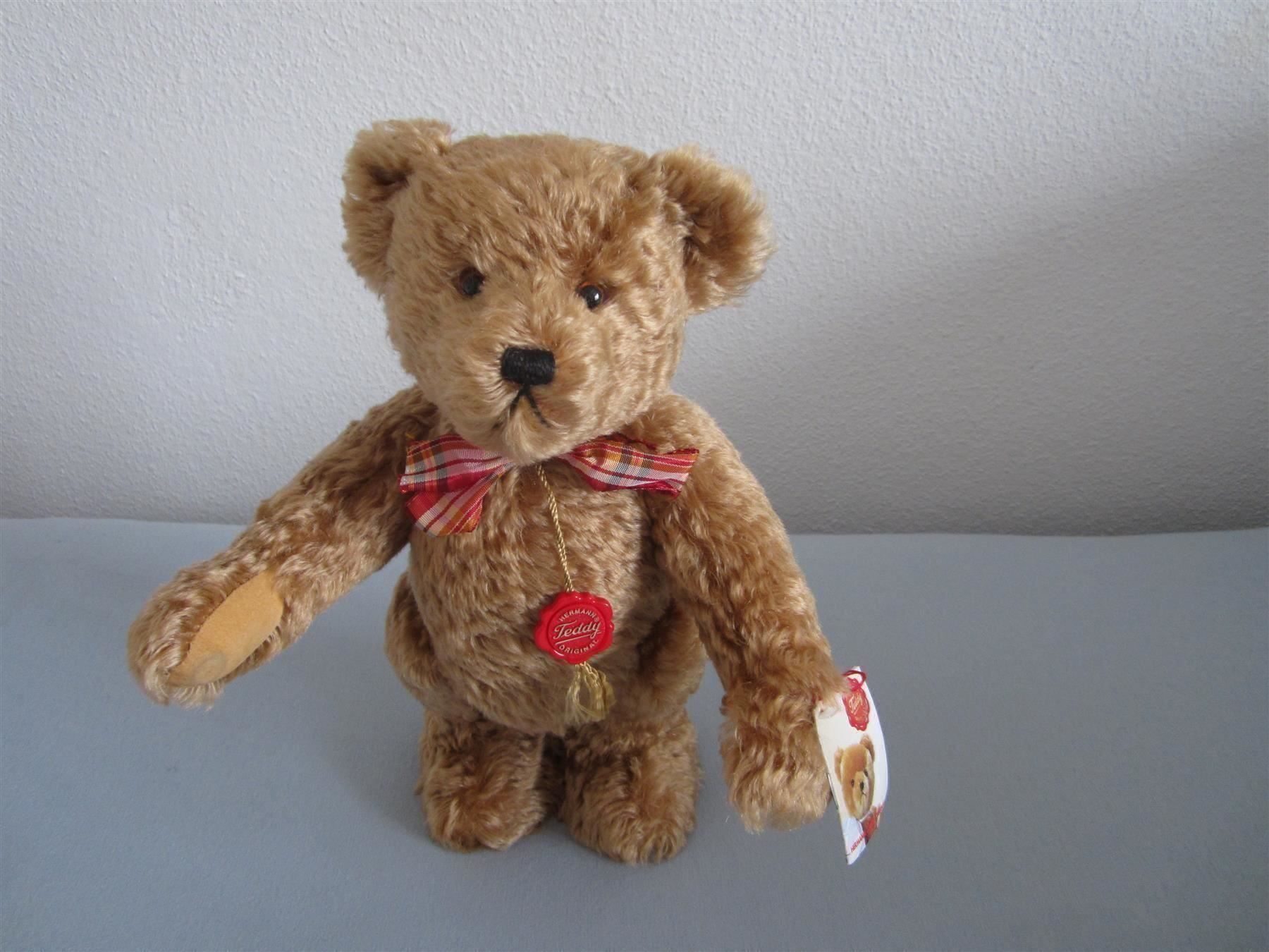 Teddy Hermann Giocattoli: Toller Teddy Hermann Stehbär, 30cm, neu – Nuovo e nell'imballaggio originale da Turbenthal venduto da TopToys
