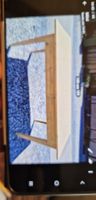 Holztisch massiv unbehandelt 170x69cm guter Zustand Tanne 
