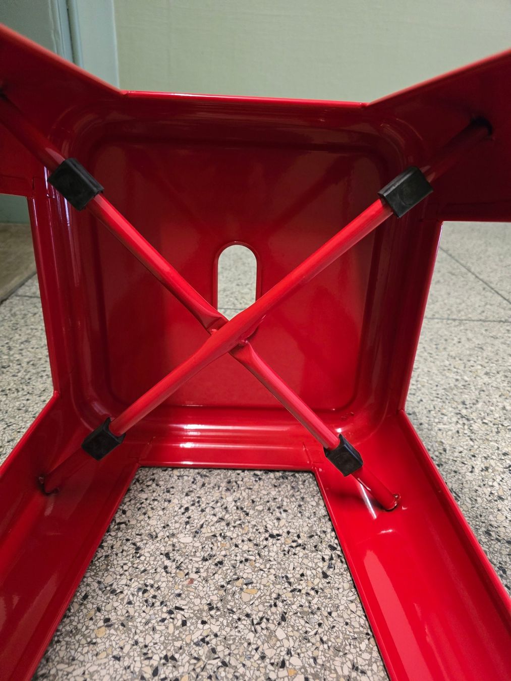 Sgabelli: Metall: Barhocker rot – Nuovo (secondo la descrizione) da Romanshorn venduto da Rachacha 3