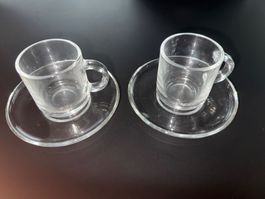 2 neuwertige Espressotassen von Nespresso