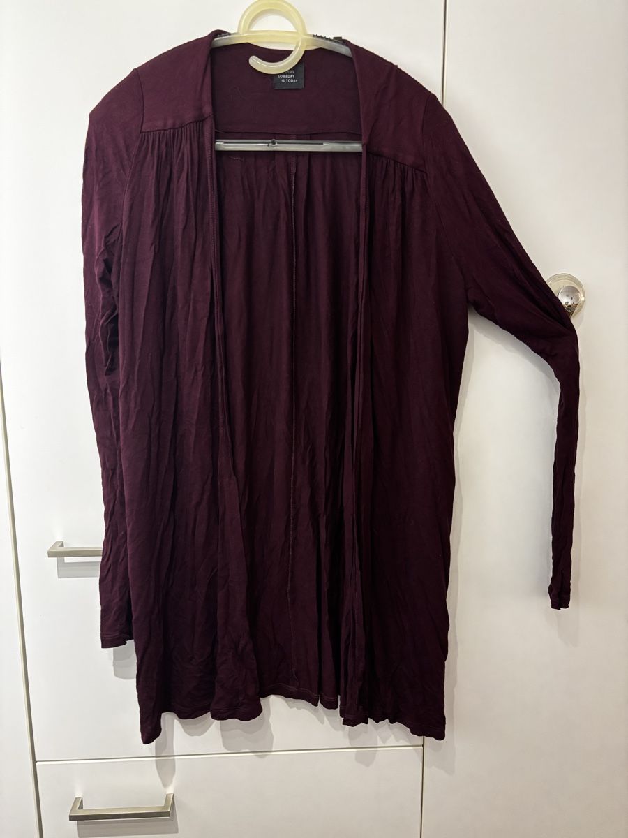 Opus Giacche: Bordeaux Strickjacke, Cardigan, Gr. 40 – Usato da Baden venduto da peace_bluemli