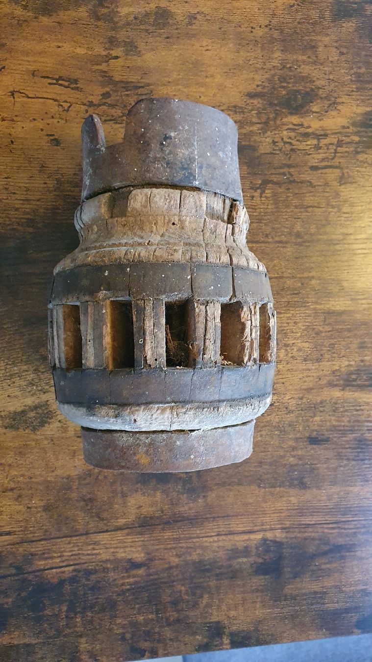 Alle Dekorationen: Alte Radnabe, Holzradfragment, antik – Gebraucht aus Burgdorf von mentalshopCH 4
