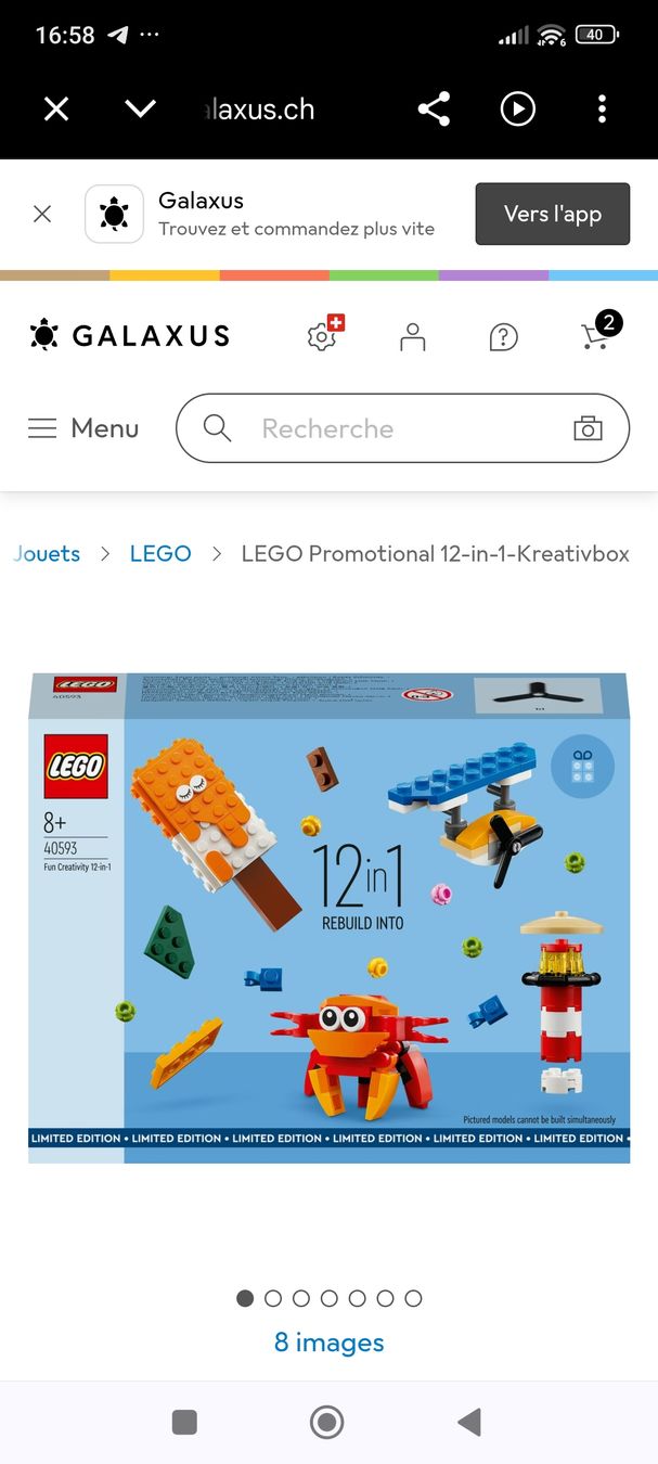 Lego Kit di costruzioni: lego boîte neuf – Nuovo e nell'imballaggio originale da Orbe venduto da don_ym8h 1
