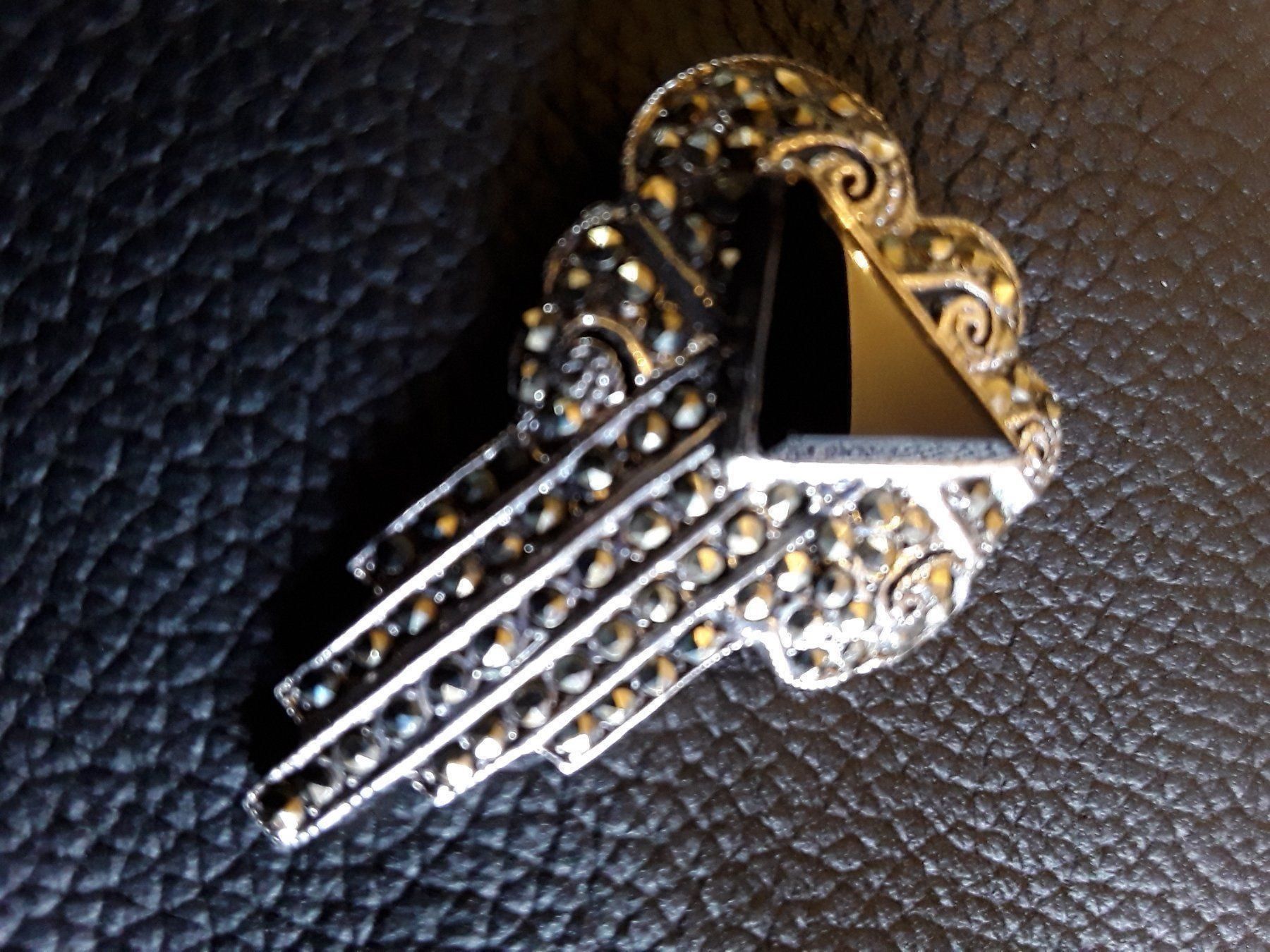 Spille & Fermagli: Art Deco Brosche Sterling Silber – Usato da Zürich venduto da Aleick 4