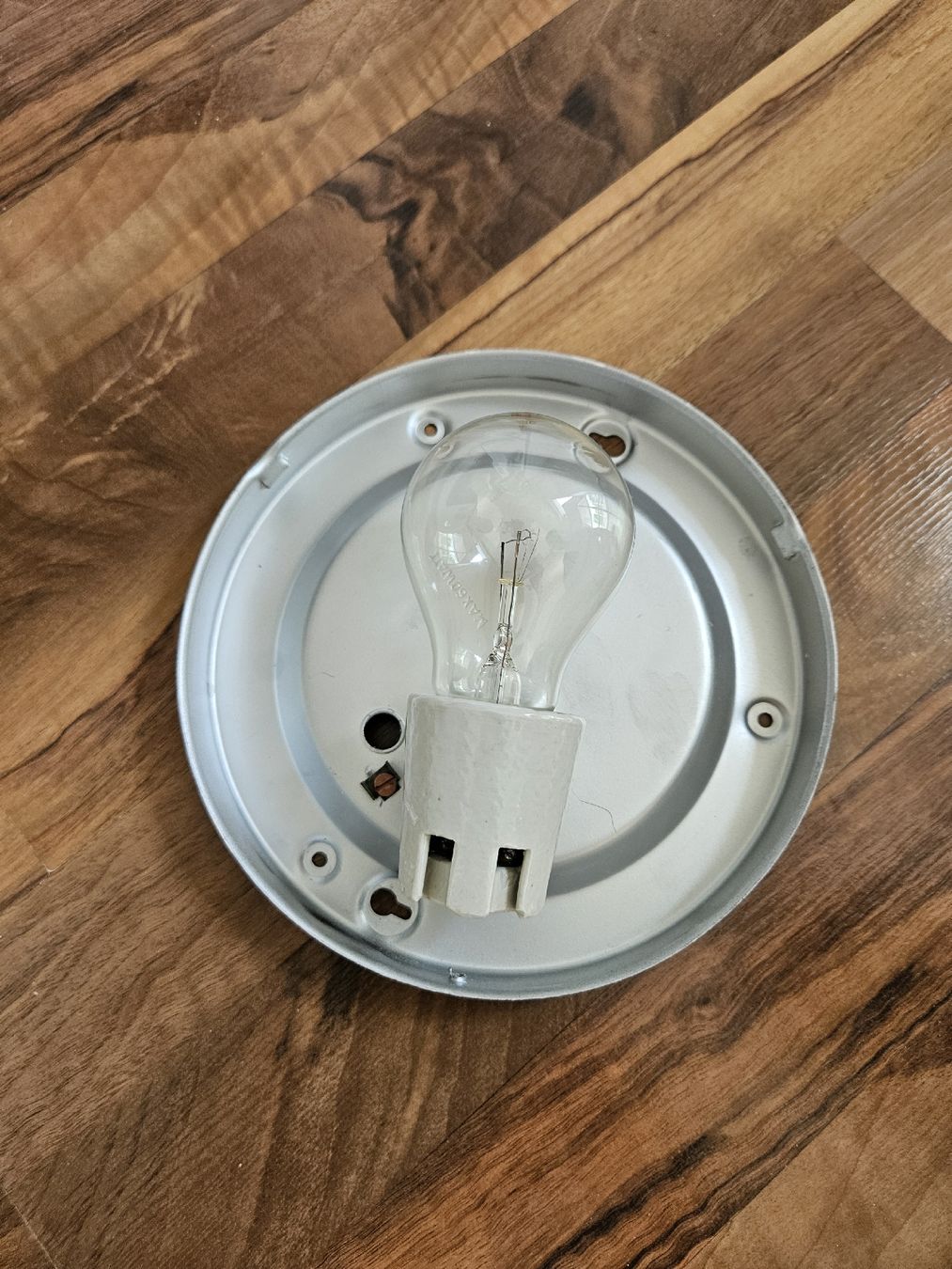 Lampadari & plafoniere: Vintage Deckenleuchte aus Glas – Usato da Muttenz venduto da jeh_l5fx 1