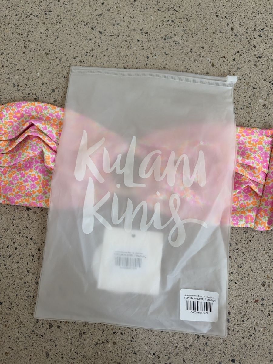 Costumi da bagno & Bikini: Kulani Kinis Bikini Bandeau Top – Nuovo e nell'imballaggio originale da Flums Hochwiese venduto da sluechi 2