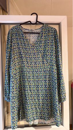 Print Dress- Perfect for Autumn! Size XXL