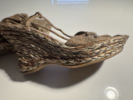  Luxuriöse Stuart Weitzman Keilabsatz-Espadrilles Gr 39