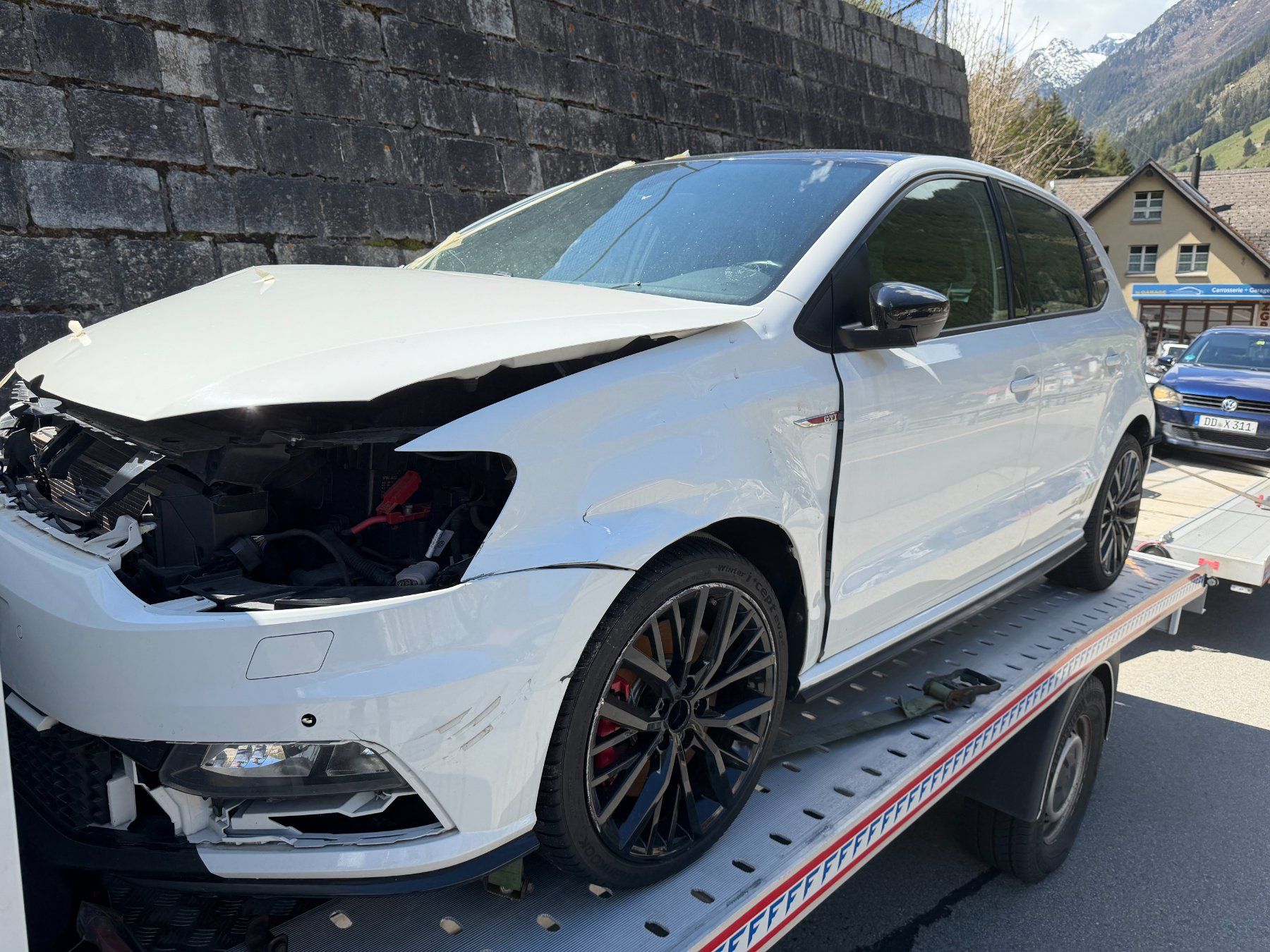 VW Automobili: VW POLO 1,8 GTI UNFALL – Difettoso da Meien venduto da GSXR997 1
