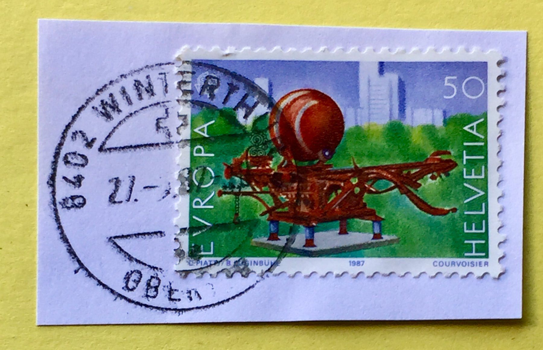 Tutti i francobolli: CH Briefmarken VOLLGESTEMPELT Winterthur – Usato da Aarau venduto da Billa007