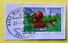 CH Briefmarken VOLLGESTEMPELT Winterthur